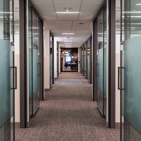 MetroWall’s Slimline Sliding Door Featured in Glass Magazine