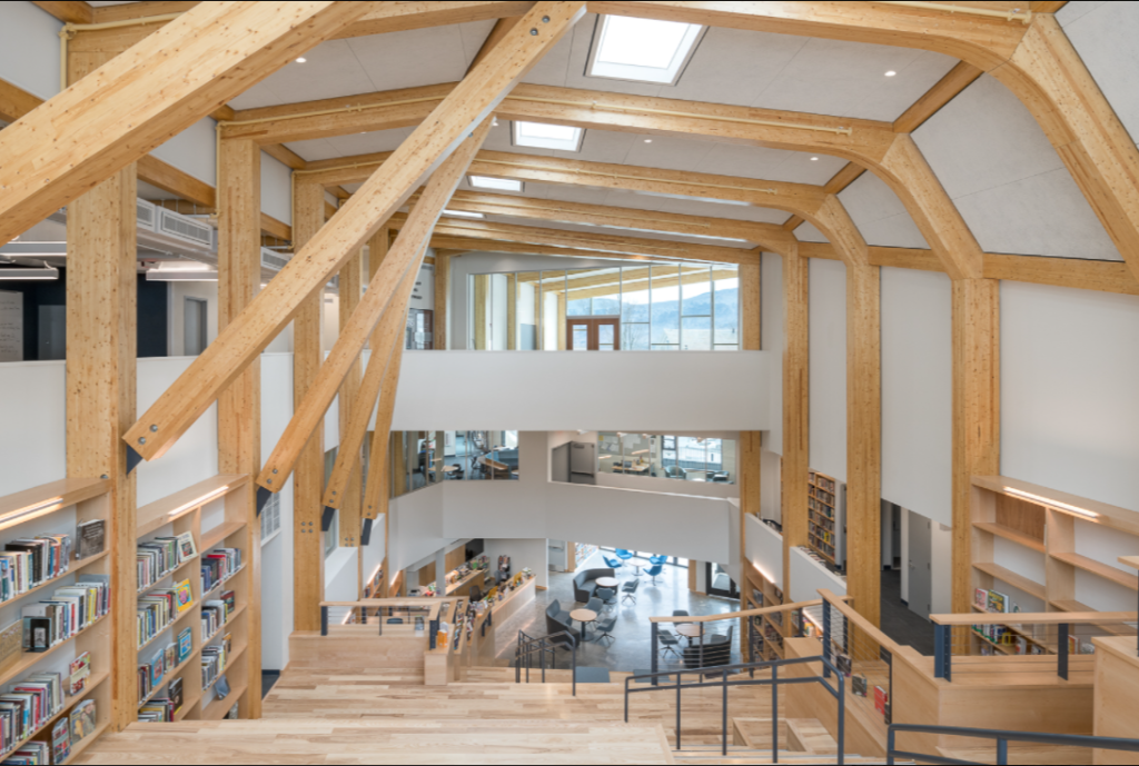 glass-interiors-in-library-with-wood-timber